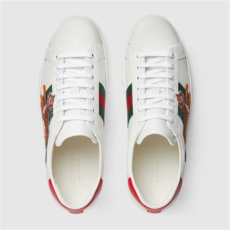 fake gucci ace tiger sneakers|gucci tiger sneakers black.